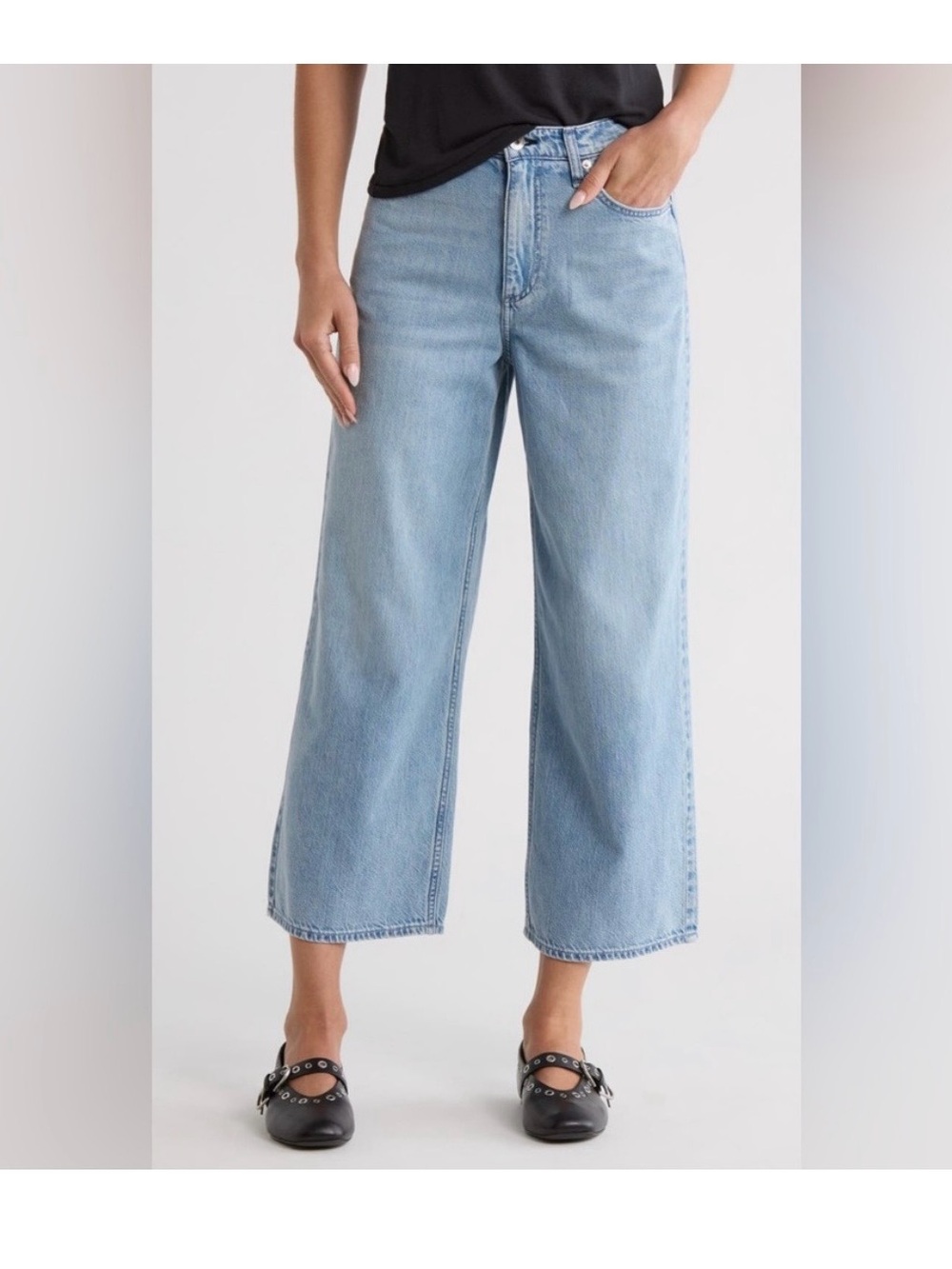 High-Rise Annie Wide-Leg Jeans - Picture 3 of 4